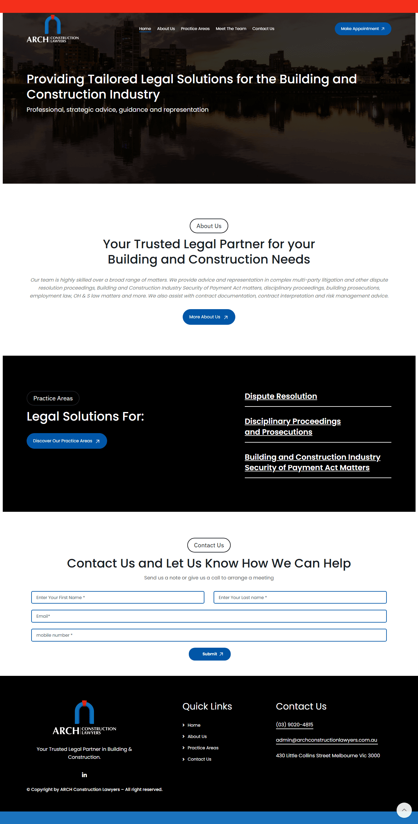 Arch Construction Lawyers