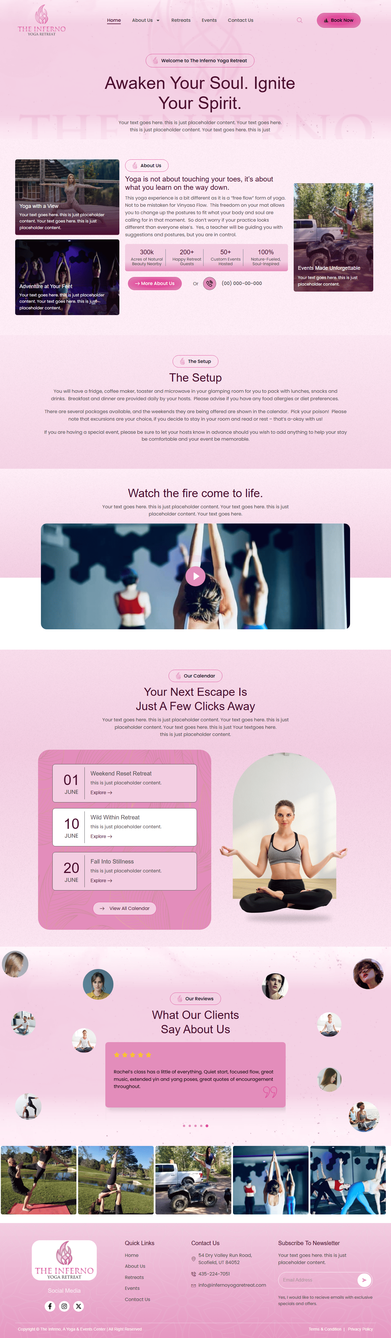 The Inferno Yoga Retreat