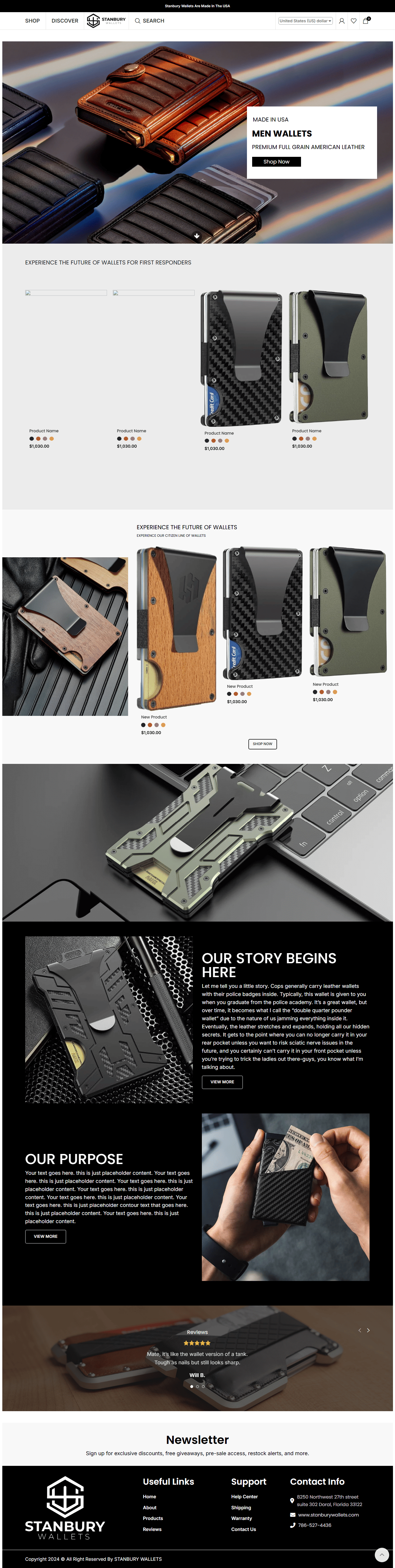 Stanbury Wallets