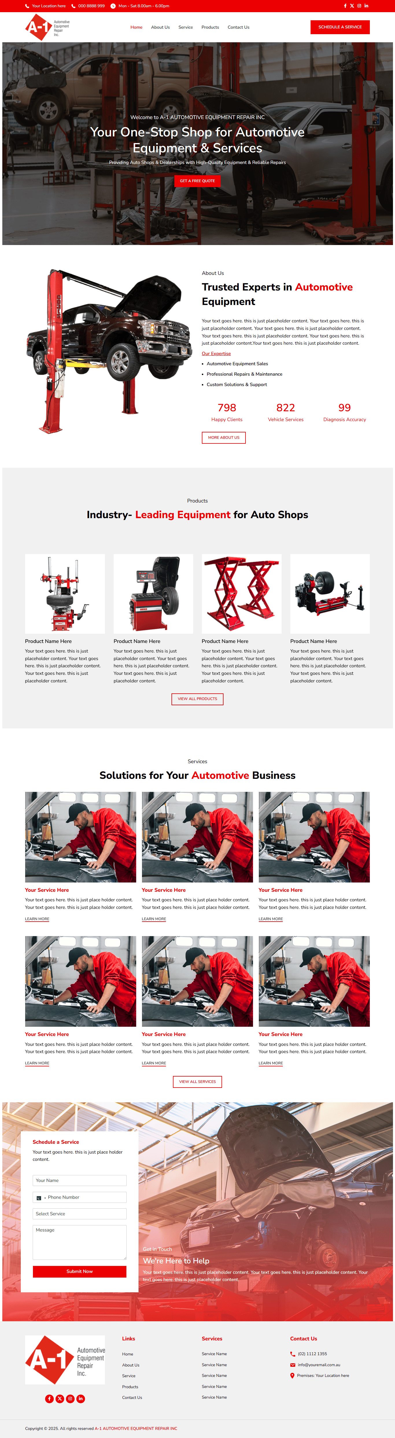 A-1 Automotive Equipment Repair